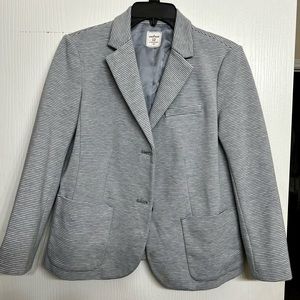GAP Light Blue Striped Academy Blazer Size 12 - Used